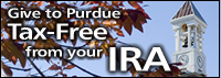 Give to Purdue tax-free from your IRA
