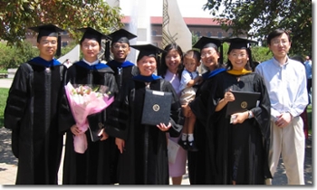 August 2005 Statistics Ph.D. and M.S. Graduate Students with Professor Jun Xie and Professor Michael Zhu