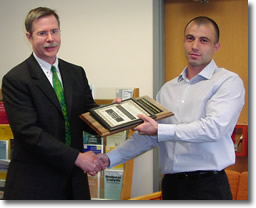 2006 winner of the Outstanding Teaching by a Teaching Assistant Award - Dimitar Vangelov